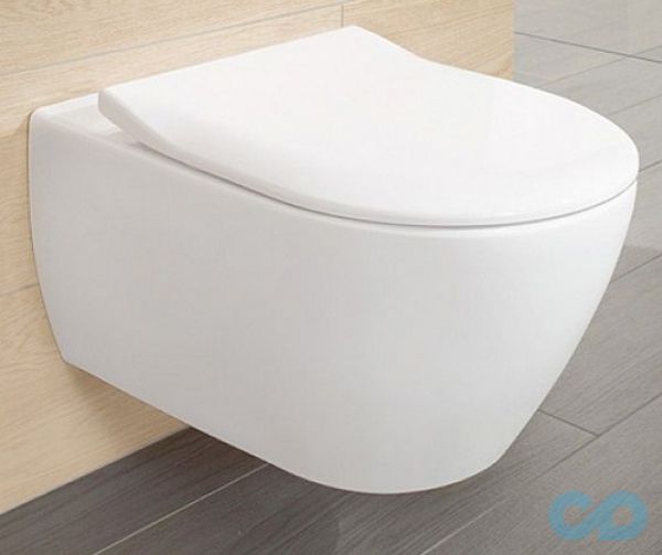 купити Унітаз підвісний Villeroy & Boch Subway 2.0 Direct Flush з покриттям Ceramic Plus 5614R2R1