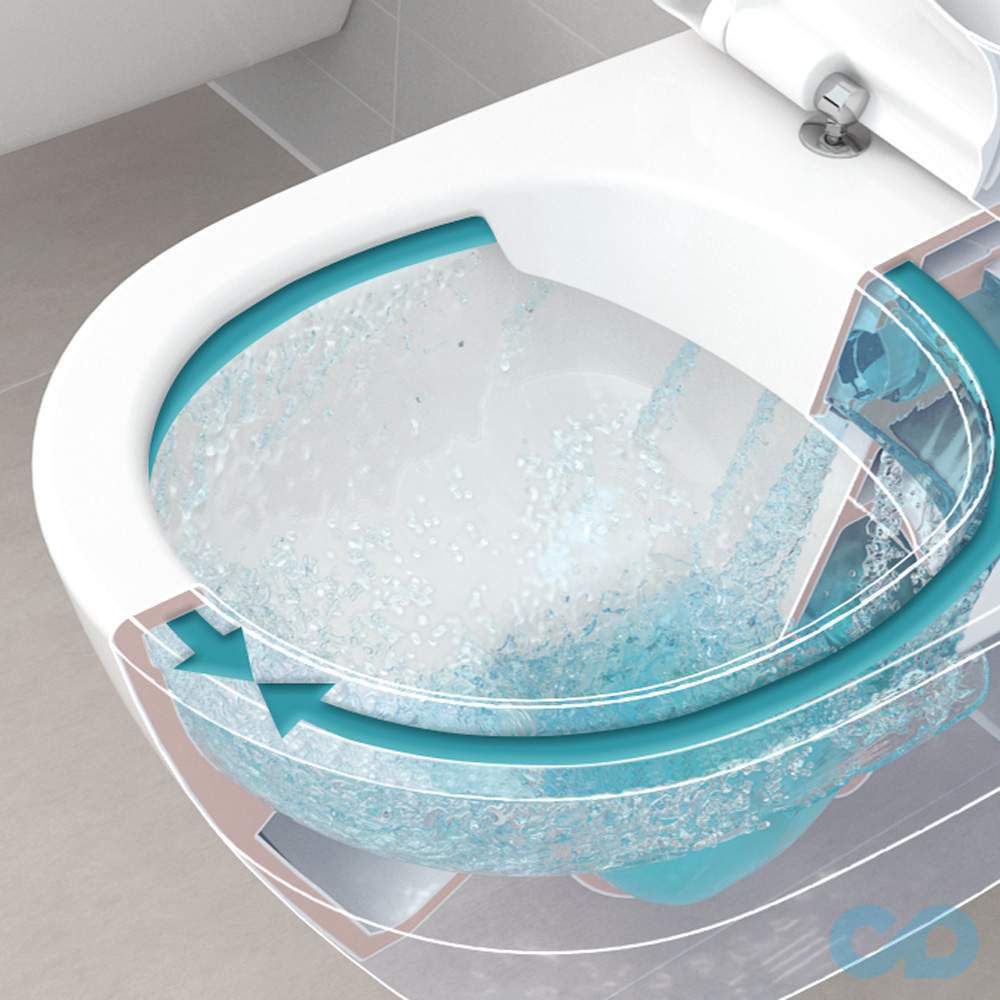 Унітаз підвісний Villeroy & Boch Subway 2.0 Direct Flush з покриттям Ceramic Plus 5614R2R1 ціна