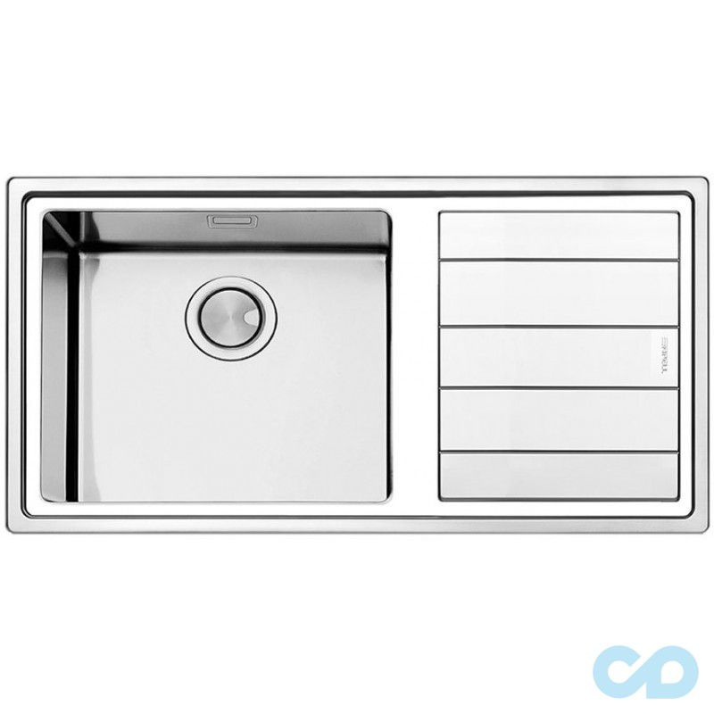 купити кухонна мийка apell linear plus 1000 х 500 мм lnp1001frbc права