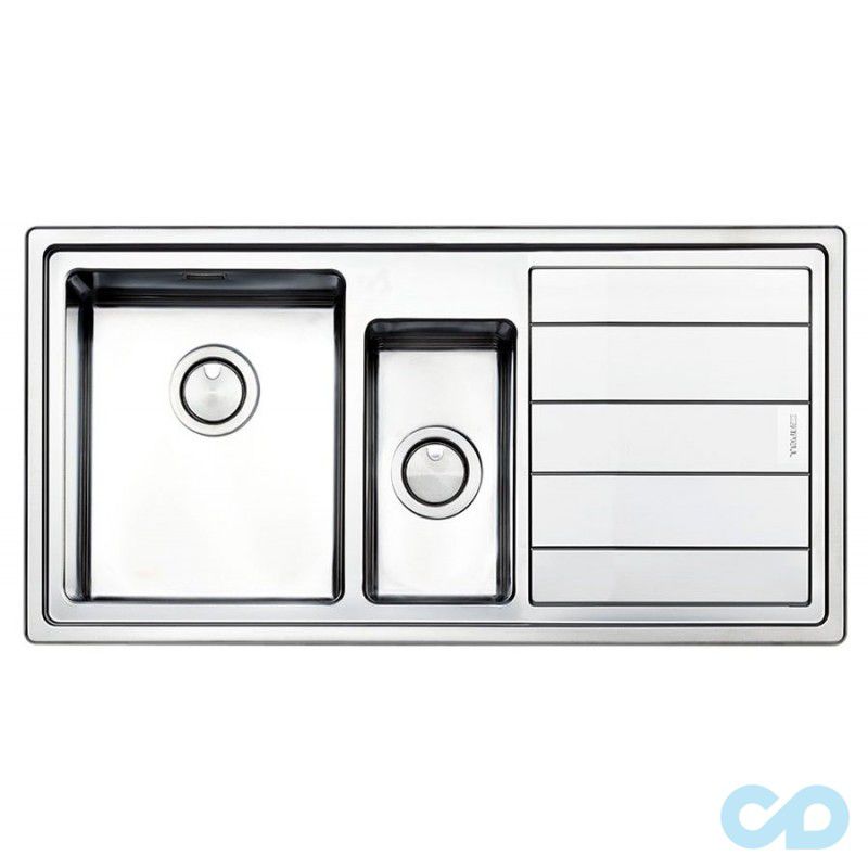 купити кухонна мийка apell linear plus 1000 х 500 мм lnp1002frbc права