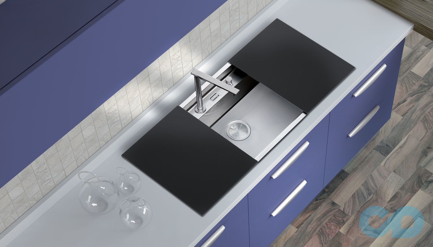 ціна кухонна мийка apell regola 790 х 500 мм re791ikitb