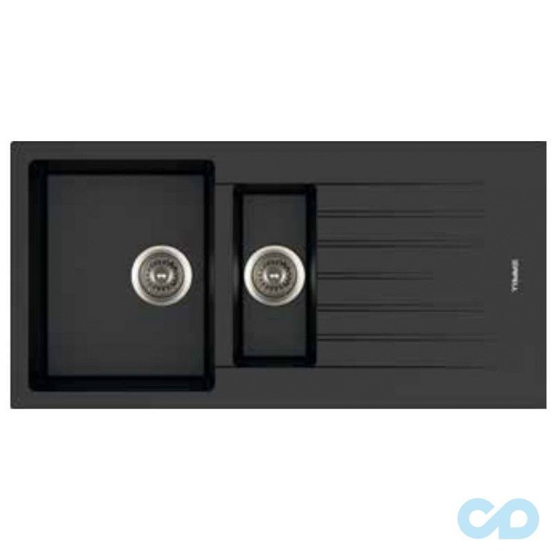 купити гранітна мийка apell pietra plus 1000 х 500 мм ptpl1002gb