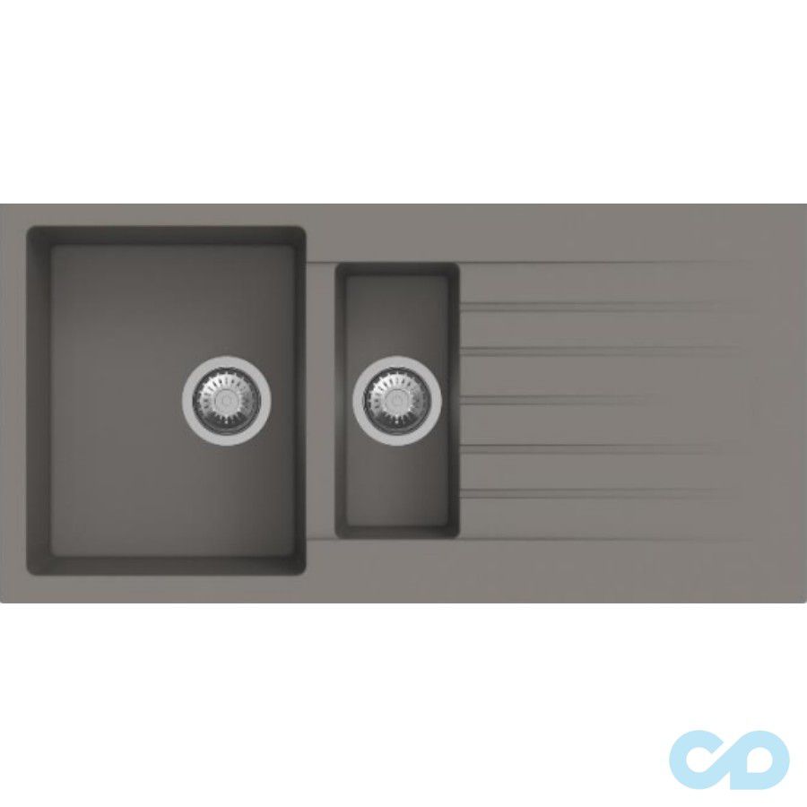 купити гранітна мийка apell pietra plus 1000 х 500 мм ptpl1002al