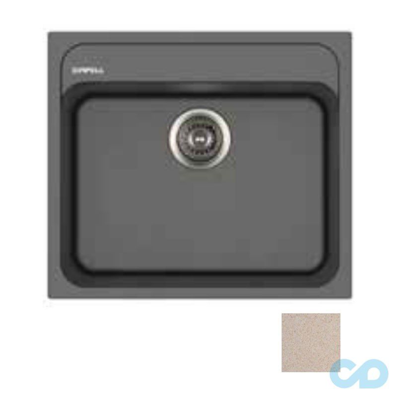 купить гранитная мойка apell pietra plus 560 х 510 мм ptpl560go