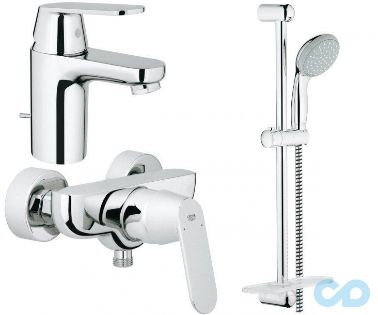 Набір змішувачів для душу Grohe Eurosmart Cosmopolitan 126114S
