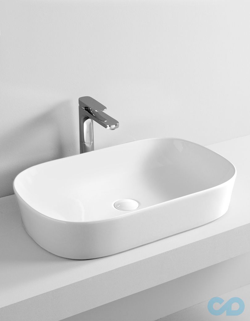 Раковина накладна ArtСeram ​​Ghost 65 GHL002