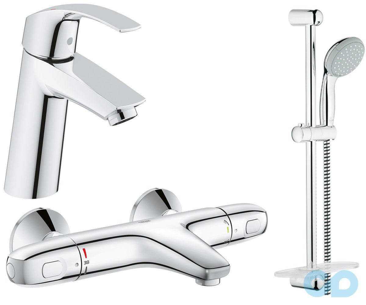 Набір змішувачів для ванни Grohe Eurosmart 34101TM