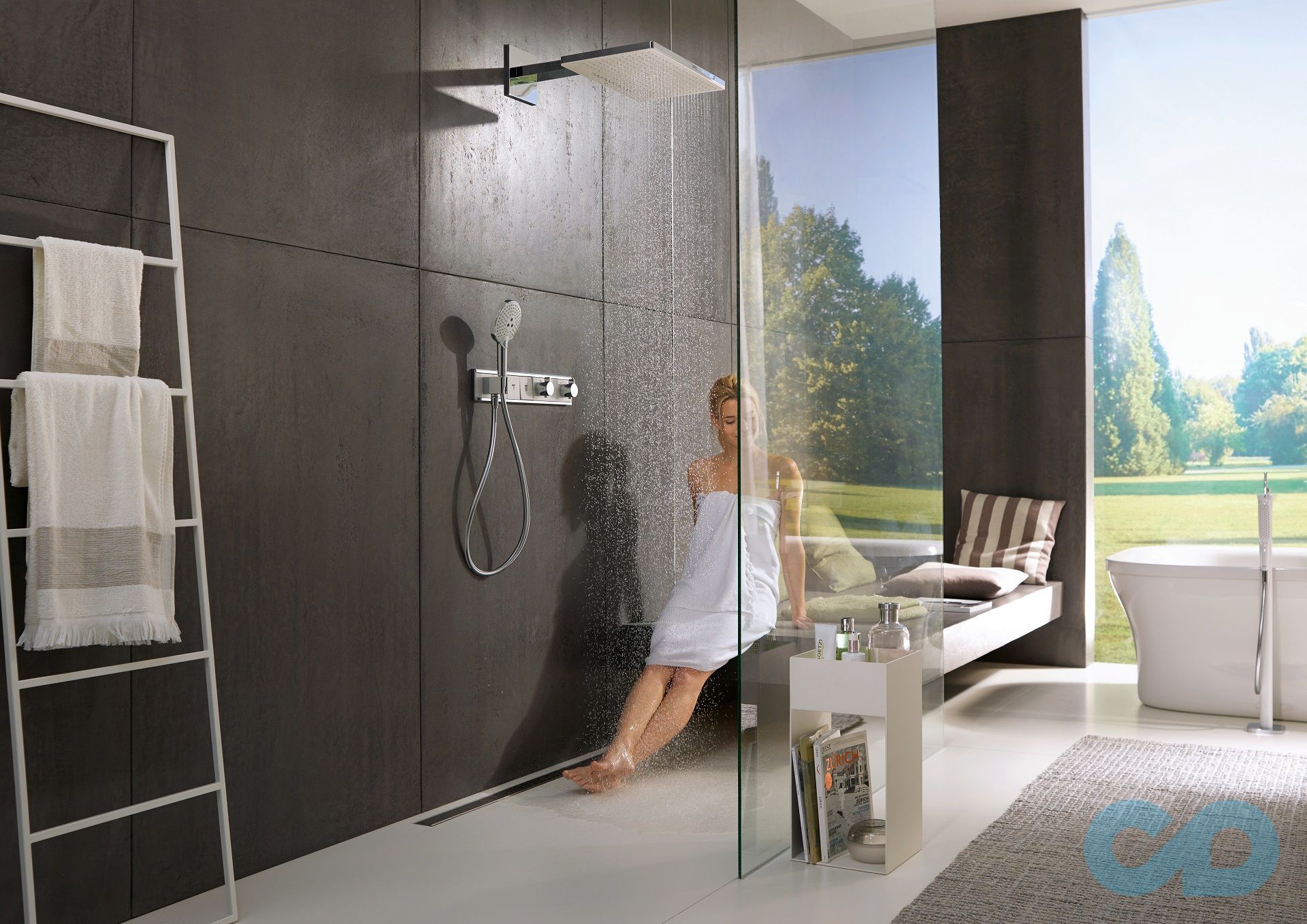 цена термостат для душа hansgrohe rainselect 15356000