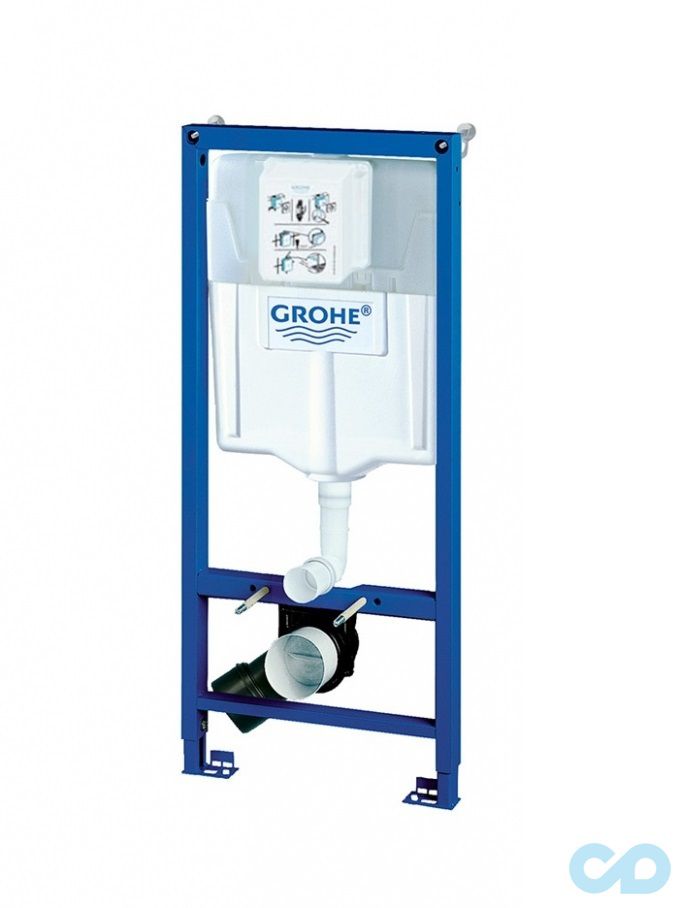 Інсталяція Grohe Rapid SL з унітазом підвісним Roca Volta A34HV18000 купити