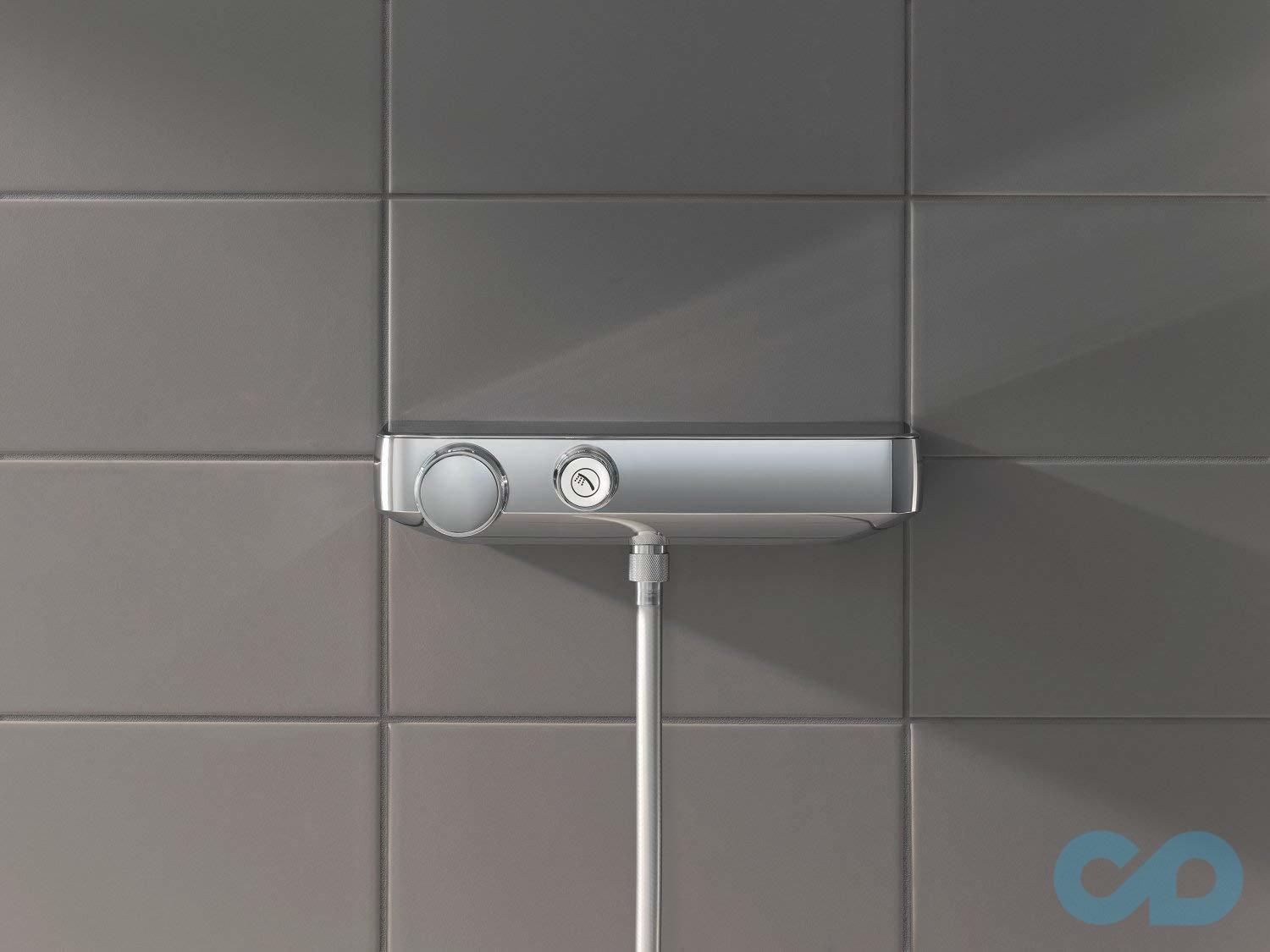 ціна Термостат для душу з душовим гарнітуром Grohe Grohtherm SmartControl 34721000