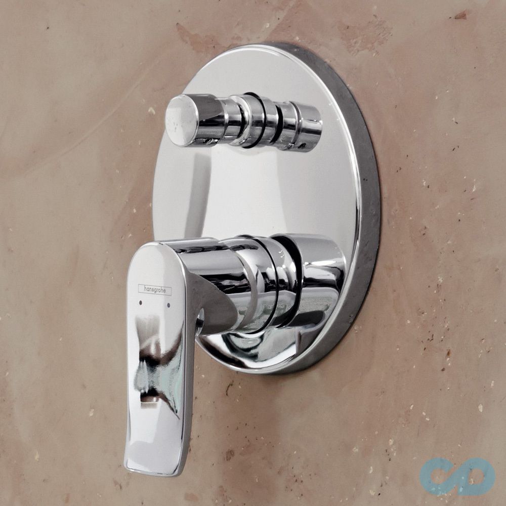 ціна змішувач для ванни hansgrohe metris 31487000