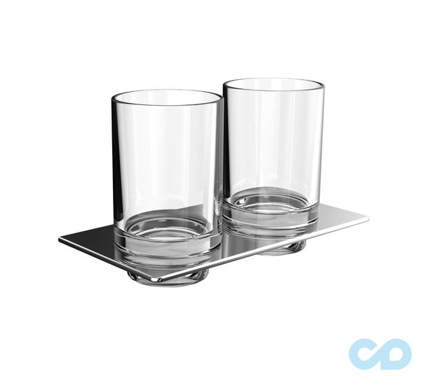 Подвійний стакан для зубних щіток Emco Art 1625 001 00