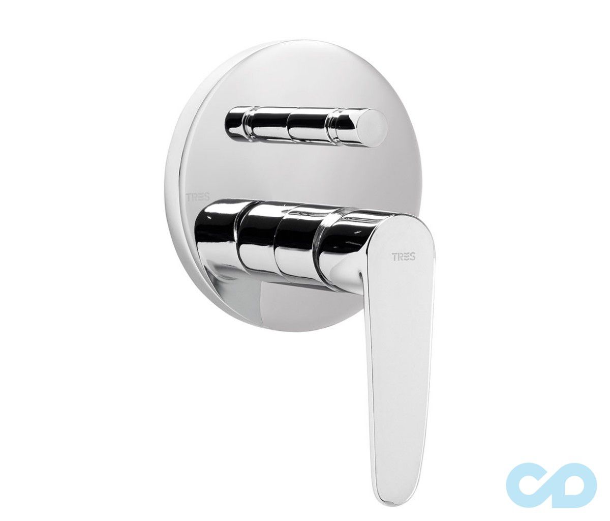 Змішувач для ванни Tres Flat 20418001