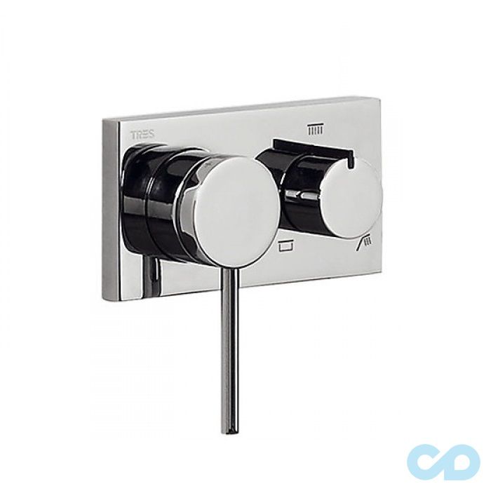 купити Змішувач для ванни і душа Tres 3V 21027399