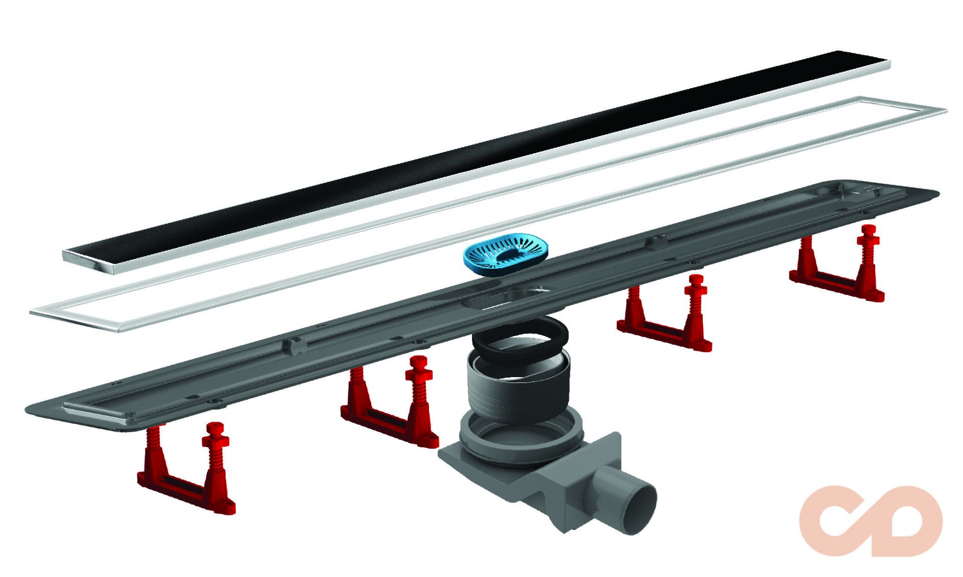 ціна дренажний канал Pestan Confluo Premium Line 300 мм 13100039