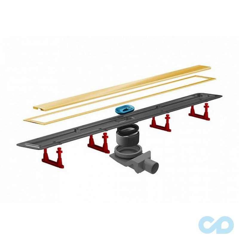 Дренажний канал Pestan Confluo Premium Gold Line 650 мм 13100053 купити