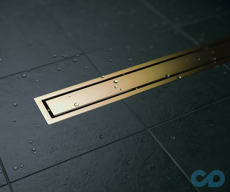 Дренажний канал Pestan Confluo Premium Gold Line 650 мм 13100053