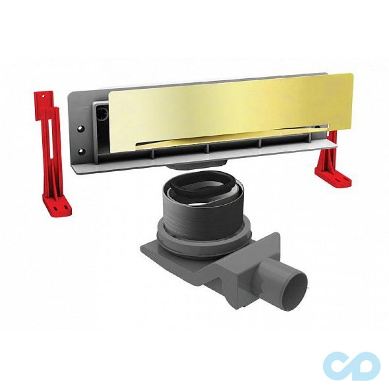 купити дренажний канал Pestan Confluo Premium Wall Drain Gold 13100061