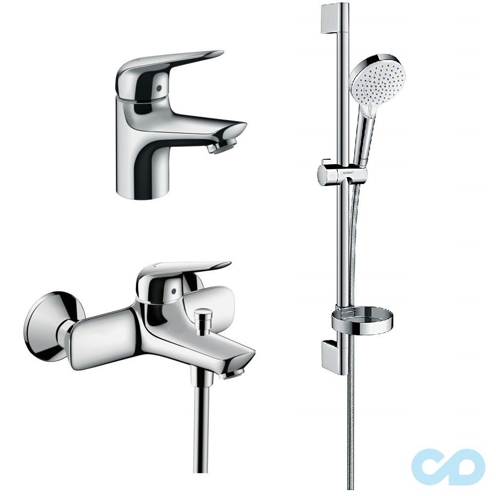 Набор смесителей для ванны Hansgrohe Novus 20180002