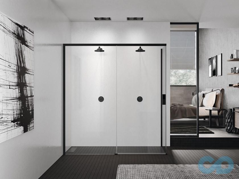 фото Двері розсувні в нішу Novellini Opera 2PH OPE2PH97 100 см