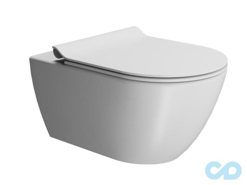 Унітаз підвісний GSI Pura 881509 з кришкою soft-close