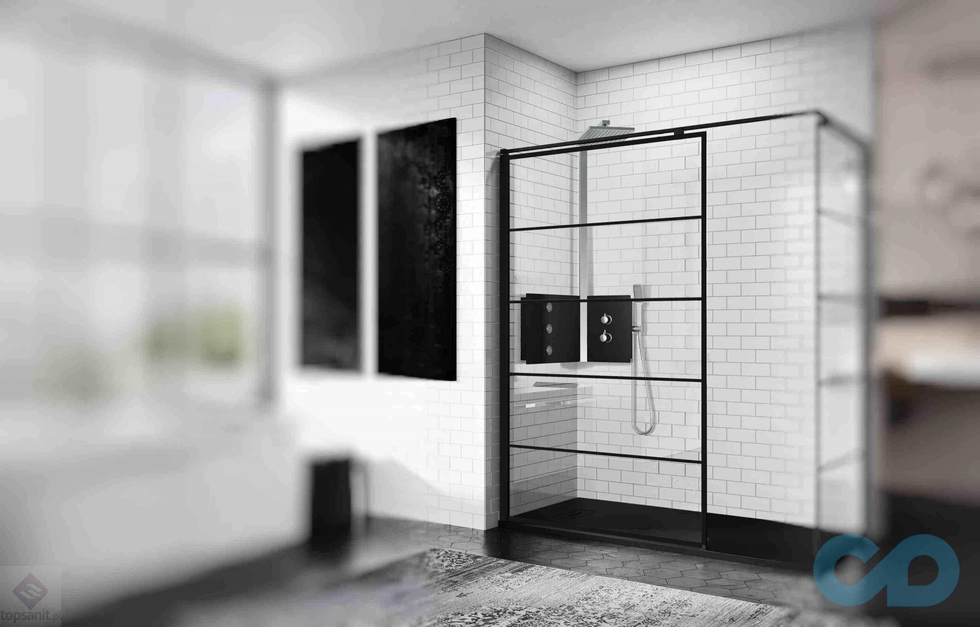 Душова стінка Novellini Kuadra H Stripes KUADH120-82H 120 см ціна