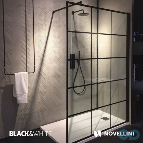 купити Душова стінка Novellini Kuadra H Squares KUADH120-81H 120 см