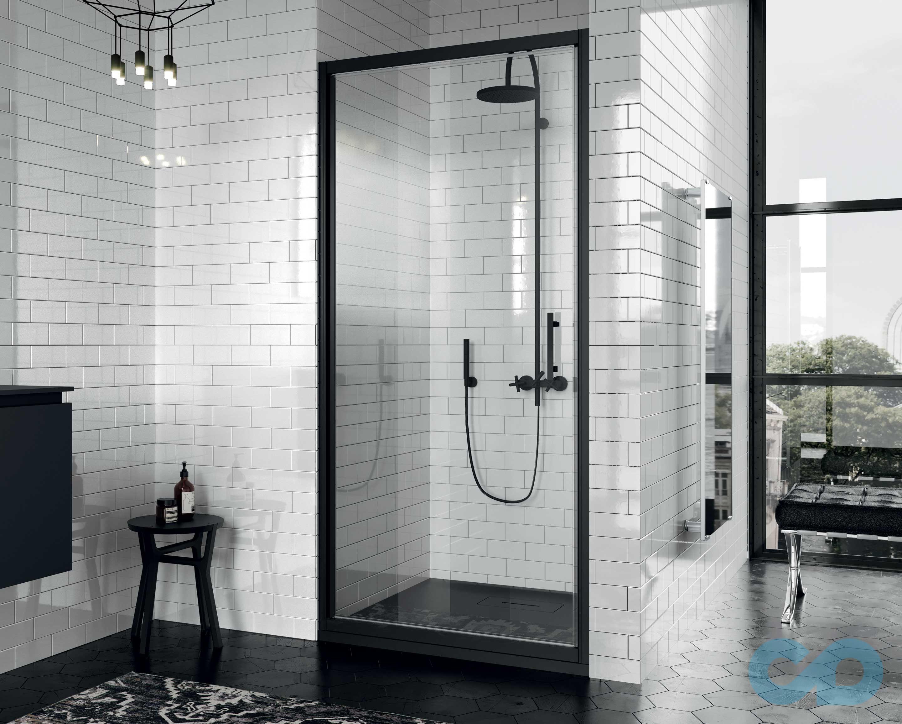 Душові двері Novellini Zephyros G ZEPHYRG96-1H 100 см