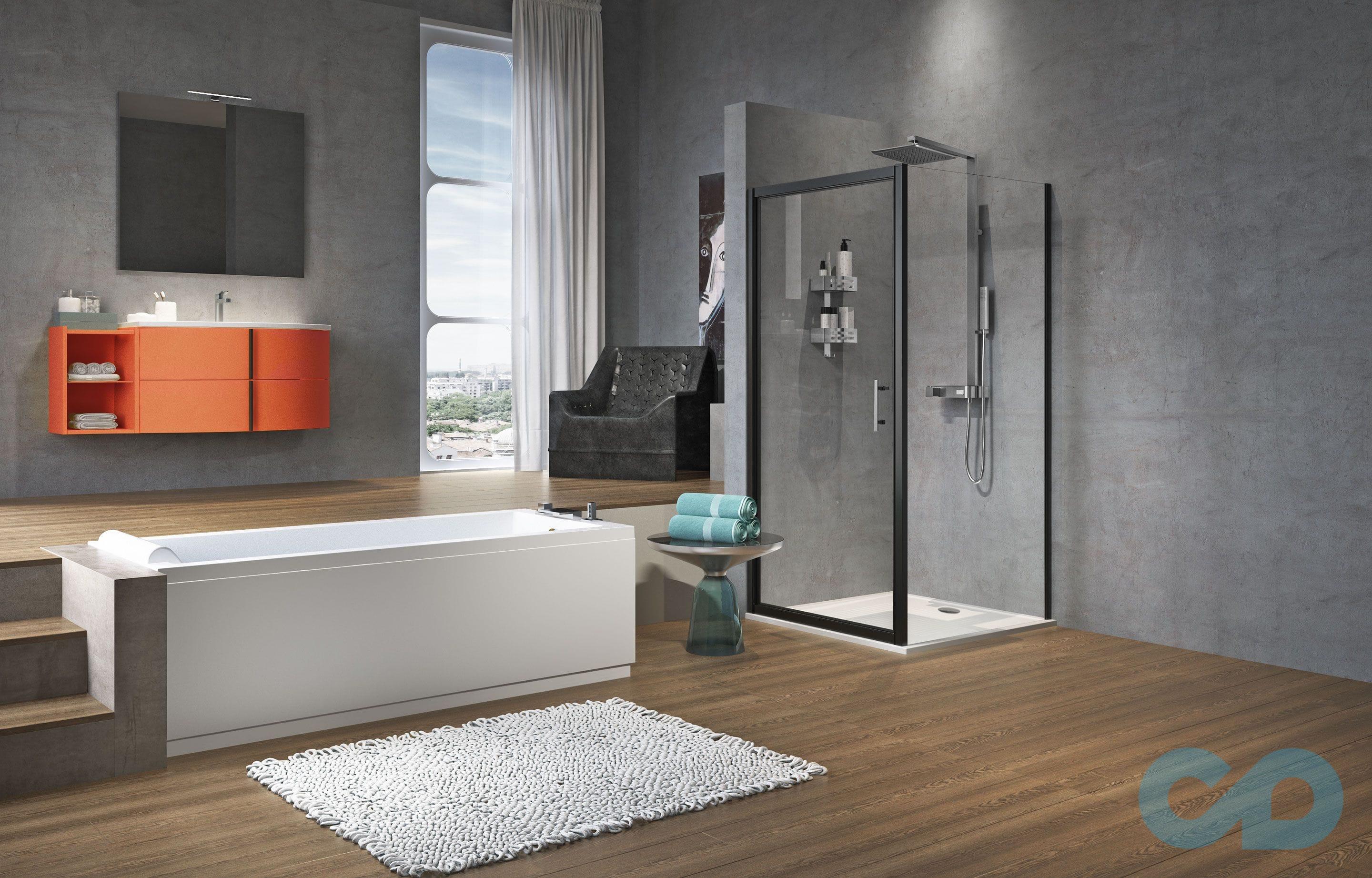 купити Душові двері Novellini Zephyros G ZEPHYRG96-1H 100 см