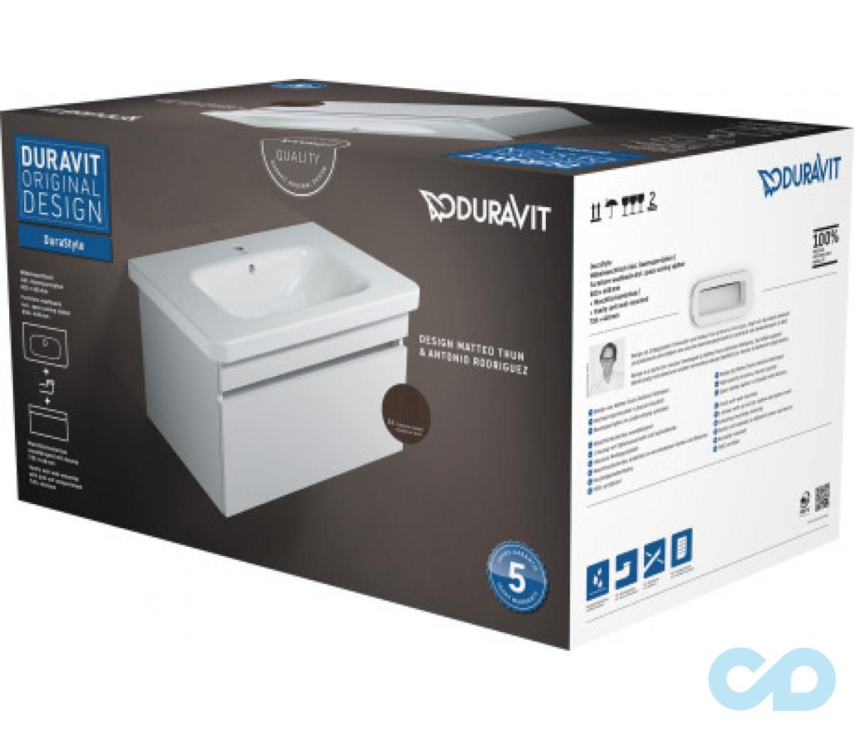 Тумба с раковиной Duravit DuraStyle DS006105353 купить