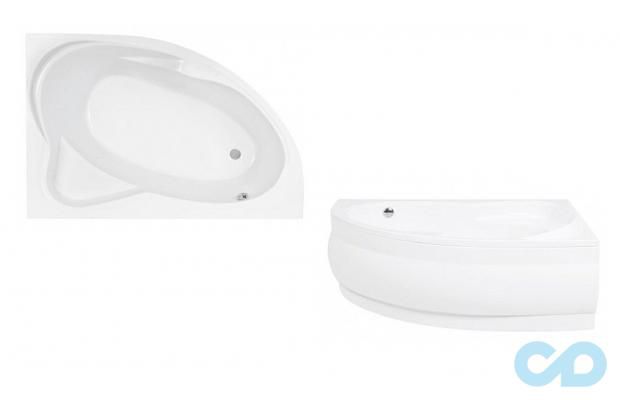 цена Ванна акриловая Pool Spa Europa 170х115 PWAD110ZN000000