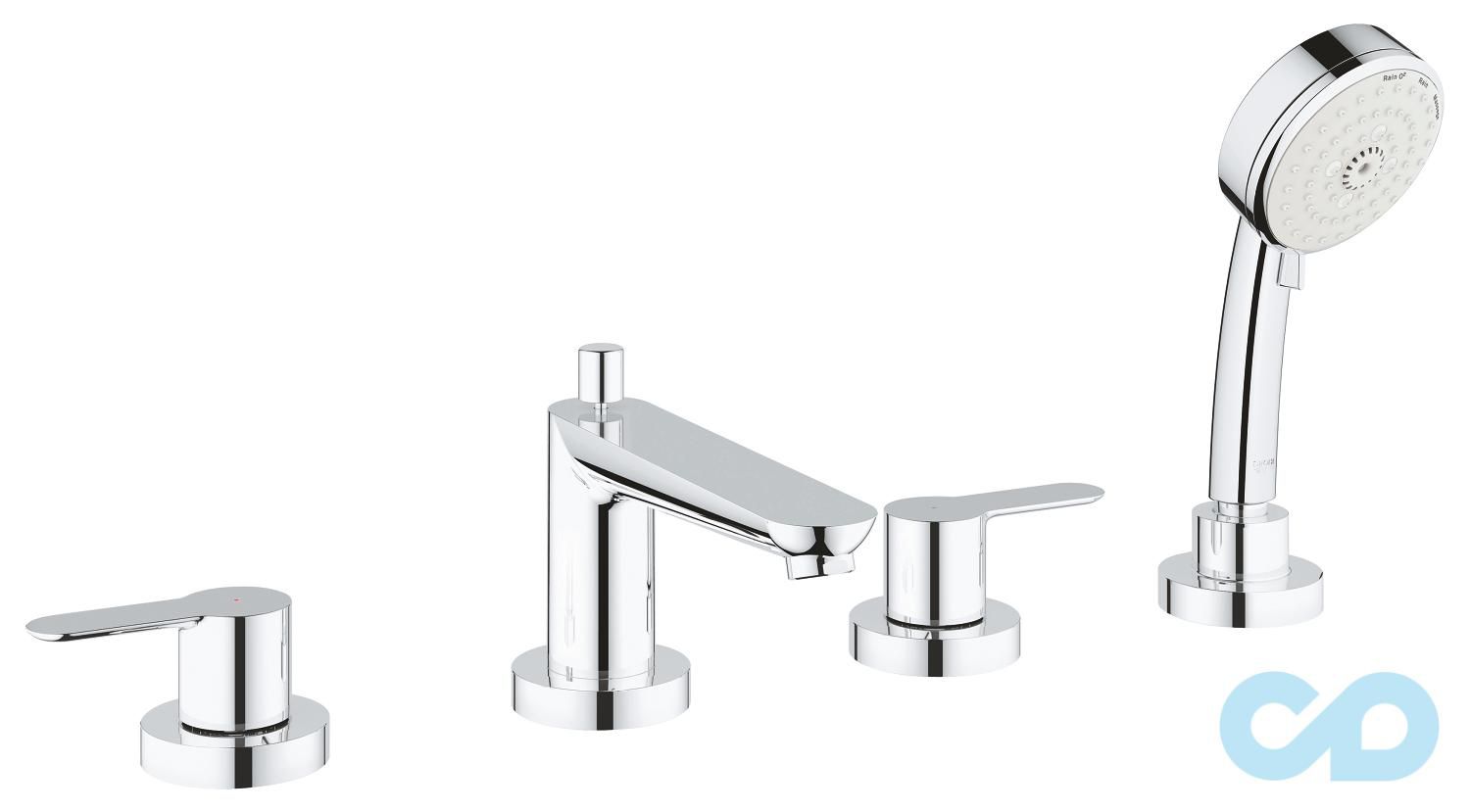 Змішувач на борт ванни Grohe BauEdge 2512000A