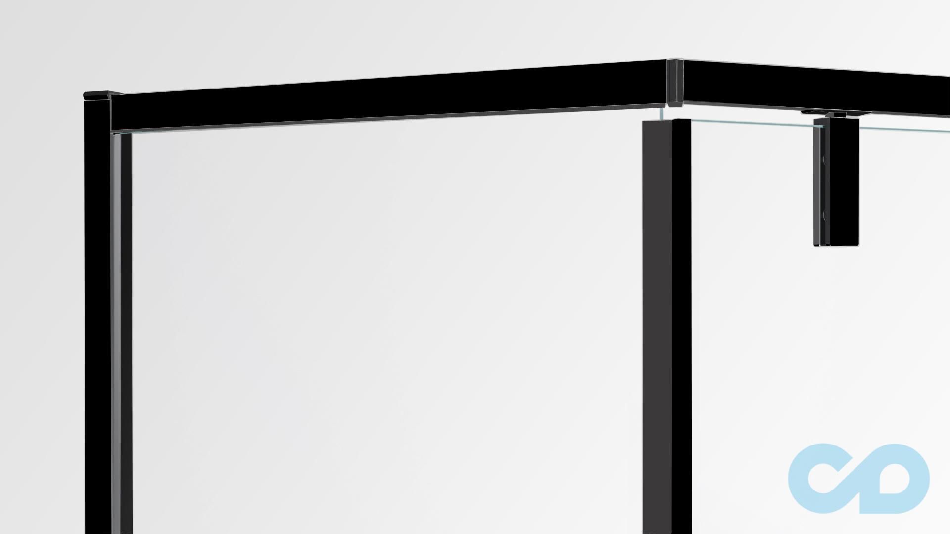 Душова кабіна Eger A LÁNY 599-552/1 Black ціна