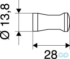 креслення Гачок Emco Rondo 2 5075 001 01