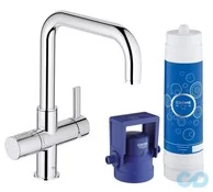 купить кухонный смеситель grohe blue® pure 31299001