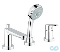 купить смеситель на борт ванны grohe bauedge 2511700a