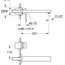 розмір змішувач для раковини m-size grohe eurocube 23447000