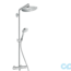 Душова система з термостатом Hansgrohe Croma Select 280 Air 1jet Showerpipe 26790000