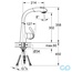 розмір змішувач для мийки grohe zedra 32553000