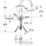 розмір кухонний змішувач grohe eurostyle cosmopolitan 31126002