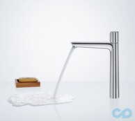 купить смеситель для раковины hansgrohe talis select e 71752000 высокий