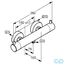 креслення Термостат для душа Kludi Bozz 352030538