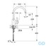 розмір змішувач для мийки grohe eurosmart cosmopolitan 32843000