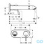 розмір змішувач для раковини hansgrohe talis 31611000