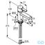 розмір змішувач для раковини kludi zenta 382620575