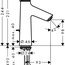 розмір змішувач для раковини hansgrohe talis s 72022000