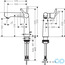 розмір змішувач для раковини hansgrohe talis s 72113000
