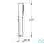 креслення Ручний душ Grohe Grandera Stick 26037IG0