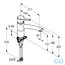 размер смеситель для кухни kludi trendo 335749675