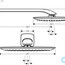 чертеж  Верхний душ Hansgrohe PuraVida 27437000
